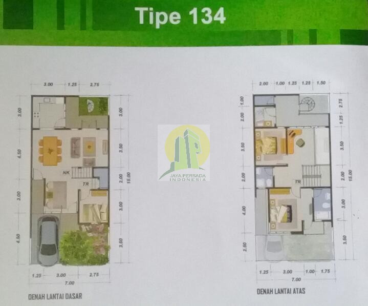 Tipe 134 Rumah Custer di Condet