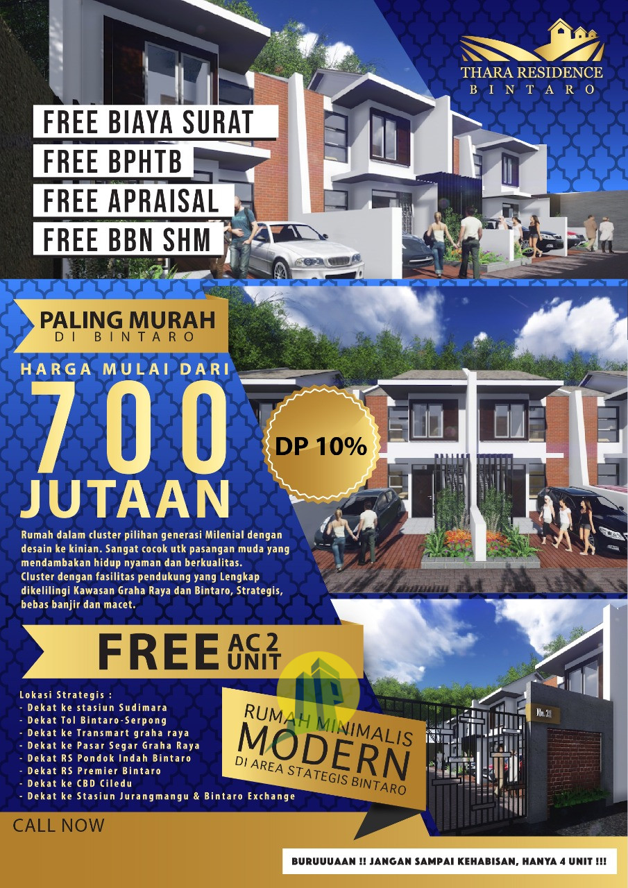 rumah minimalis modern bintaro