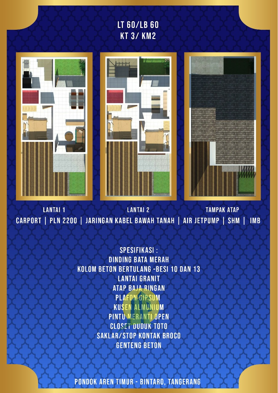 rumah minimalis modern bintaro