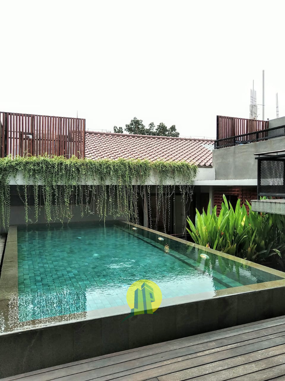 Rumah Modern Tropis Private Pool Spesifikasi Mewah di Cipete Jakarta Selatan-Swiming Pool