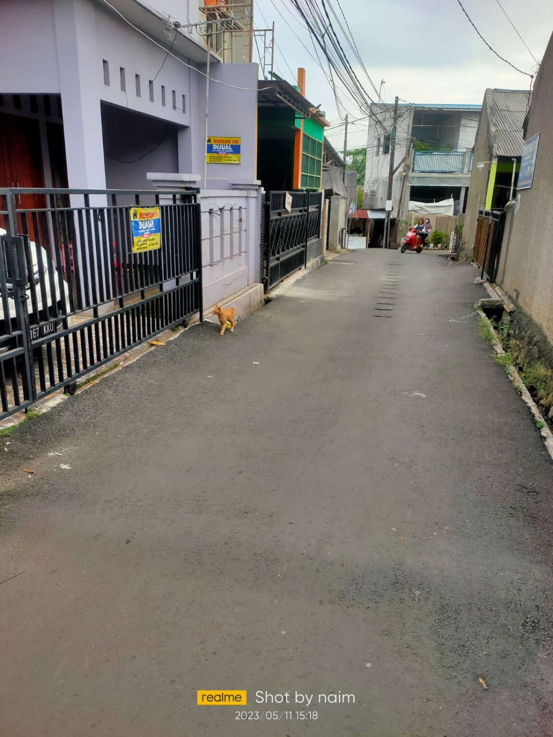 akses jalan masuk 1 mobil rmh minimalis&strategis di bintara.jpeg